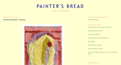 Desktop Screenshot of paintersbread.com